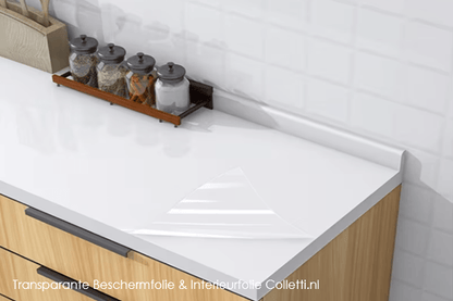 Transparante Bescherm- / Interieurfolie 152CM - COLLETTI.nl