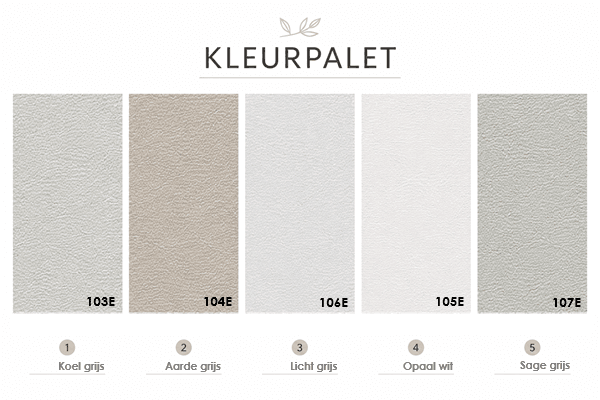 Kleurpalet Solidly Colored Interieurfolie