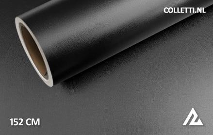 Leder print zwart wrapfolie 152CM