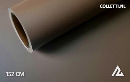 Mat bruin wrapfolie 152CM - COLLETTI.nl