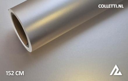 Mat chroom champagne wrapfolie 152CM - COLLETTI.nl