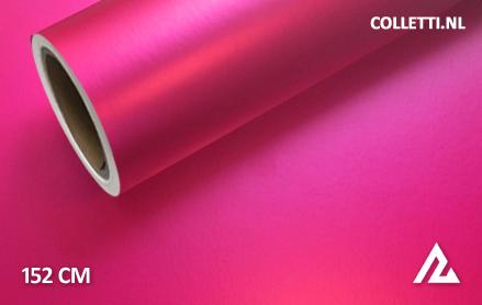 Mat chroom fuchsia wrapfolie 152CM - COLLETTI.nl