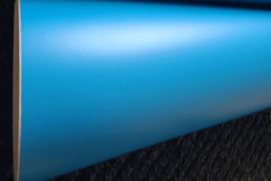 Mat li. blauw wrapfolie 152CM - COLLETTI.nl