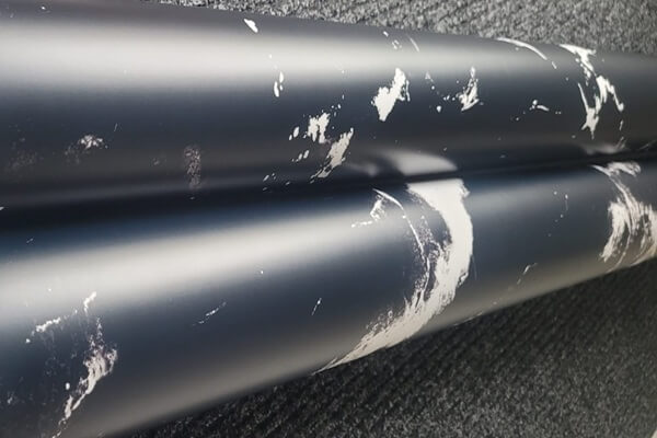 Marmer zwart mat wrapfolie 152CM - COLLETTI.nl