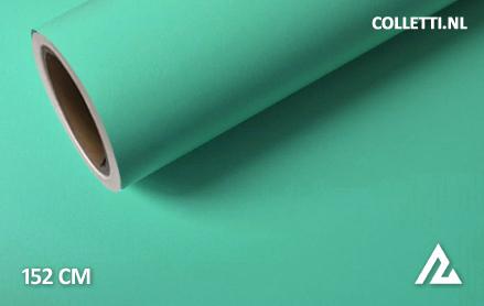 Mat turquoise wrapfolie 152CM - COLLETTI.nl