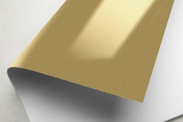 Gold Glitter Gloss Metallic wrapfolie 152CM