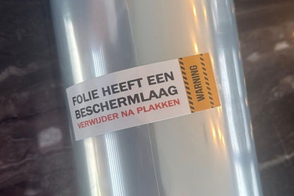 152CM x 1M BESCHERMFOLIE PPF FILM TRANSPARANT - COLLETTI.nl