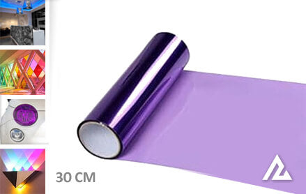 PAARS TINT FOLIE 30CM - COLLETTI.nl