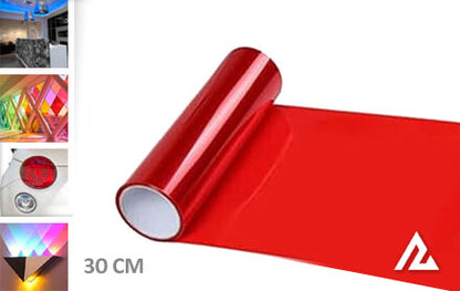 ROOD TINT FOLIE 30CM - COLLETTI.nl
