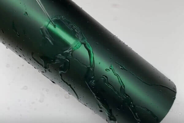 Satin Chrome Ghost Venom Green wrapfolie 152CM