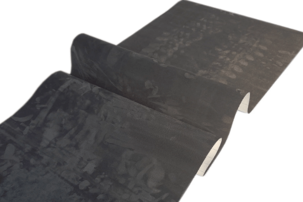 150CM x p/M Antraciet Velours Velvet Flock - Interieurfolie