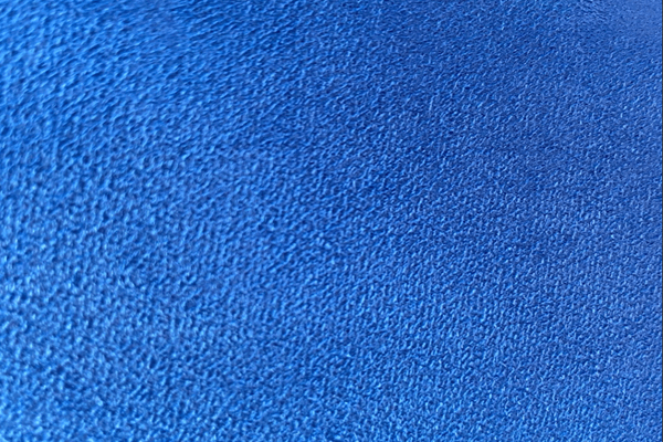 150CM x p/M Blauw Velours Velvet Flock - Interieurfolie