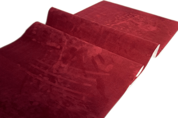 150CM x p/M Bordeaux Velours Velvet Flock - Interieurfolie