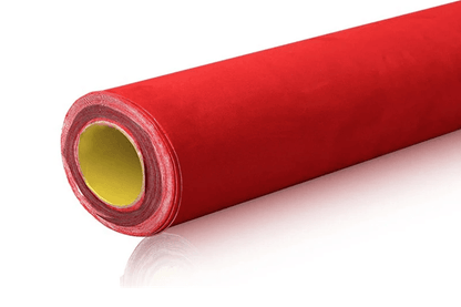 150CM x p/M Rood Velours Velvet Flock - Interieurfolie