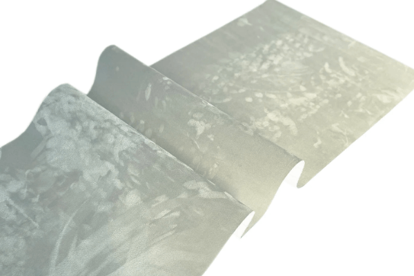 150CM x p/M Zilver Velours Velvet Flock - Interieurfolie