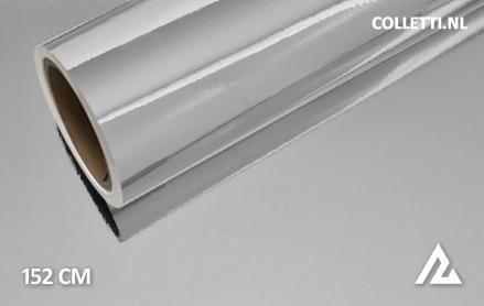 Chroom zilver wrapfolie 152CM - COLLETTI.nl