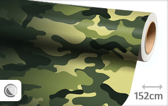 Camouflage oerwoud wrapfolie 152CM - COLLETTI.nl