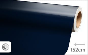 Glans do. blauw wrapfolie 152CM