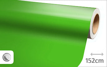 Glans groen wrapfolie 152CM