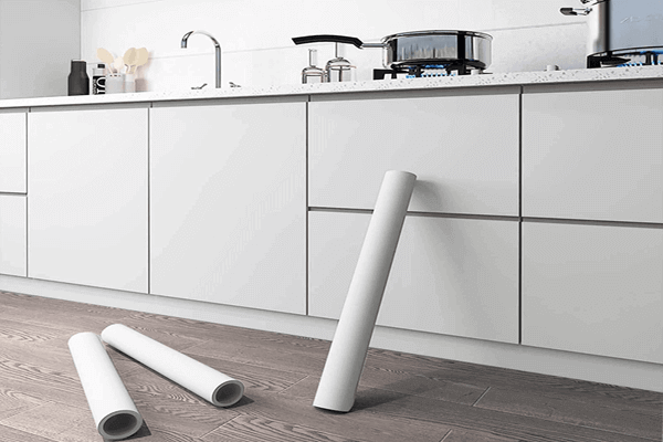 Solidly Colored - Light Grey - Interieurfolie - 106E - COLLETTI.nl