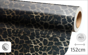 Luipaard print wrapfolie 152CM - COLLETTI.nl
