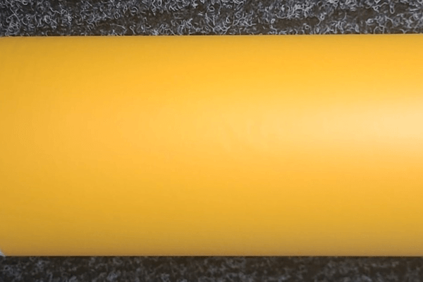 Mat geel wrapfolie 152CM - COLLETTI.nl