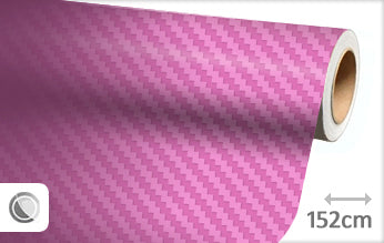 Carbon roze 3D wrapfolie 152CM