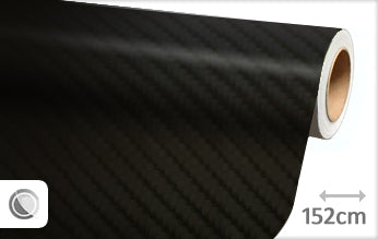 Carbon zwart 4D wrapfolie 152CM